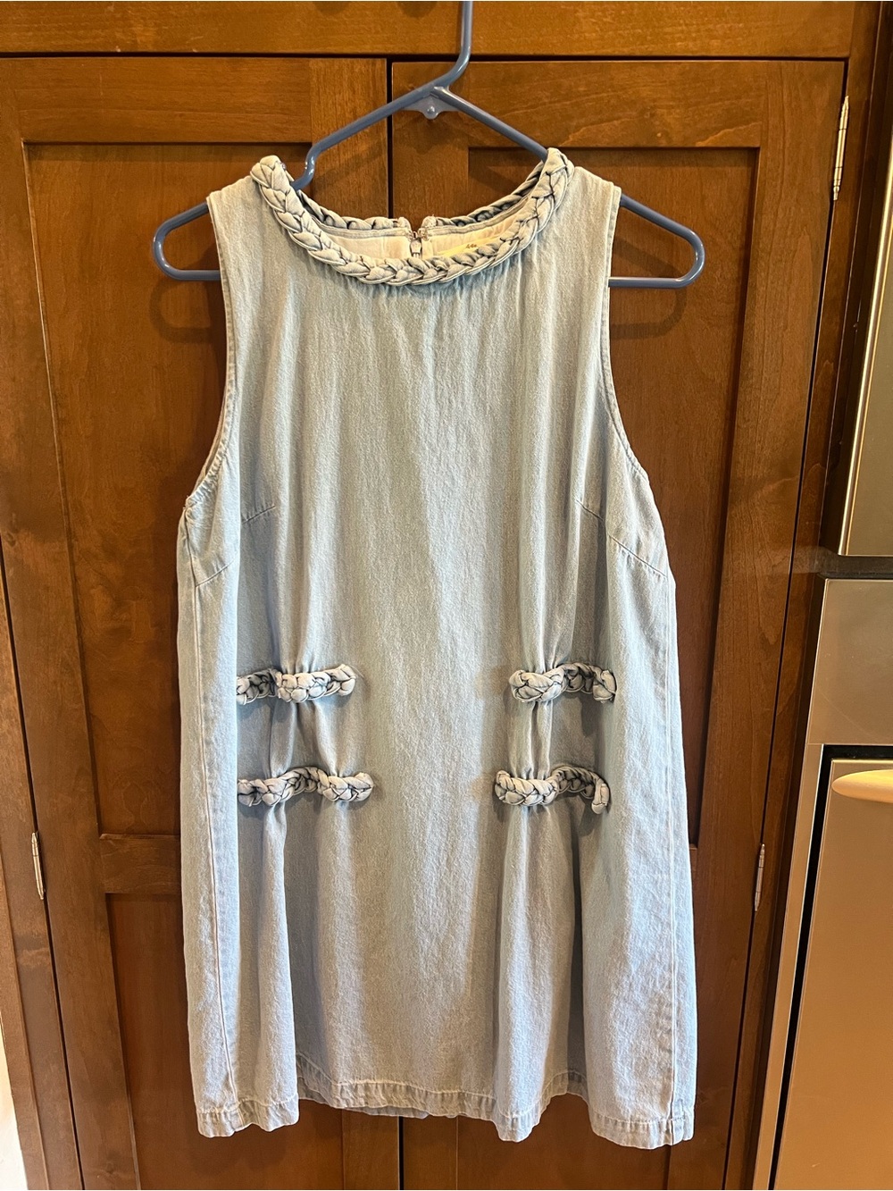 Denim Mini Dress Y2K Indie Sleaze - 100% Cotton - entro
